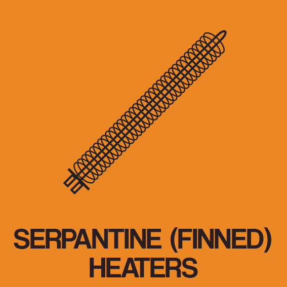 SERPANTINE (FINNED) HEATERS